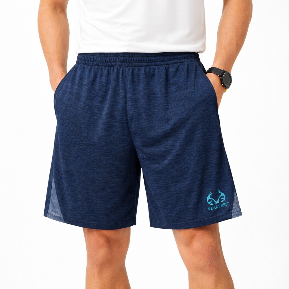 Realtree Blue Athletic Shorts XL
